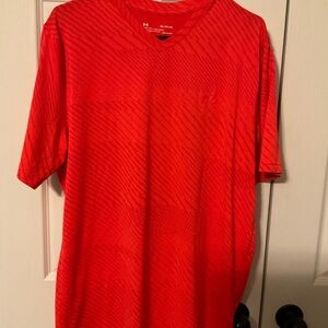 Under Armour Men's Vivid Red Short Sleeve Tee